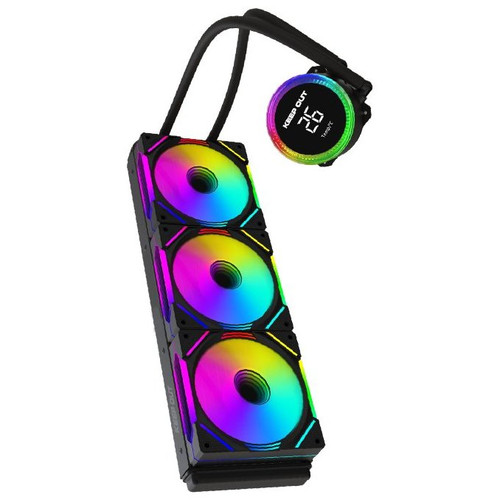 Keep out Refrig. Liquida XWC-360 PRO Display Black-IA14 Keep out Refrig. Liquida XWC-360 PRO Display Black